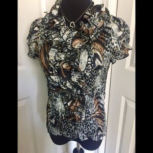 Beautiful blouse by Dressbarn in size small
